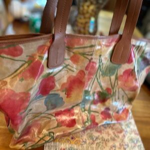 Maurizio Taiuti Floral Leather-Tote